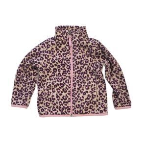 Purple and Pink Animal Print Jacket 2 Toddler